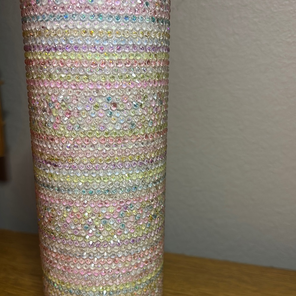 Colorful Rhinestone Tumbler - Picture 3 of 5